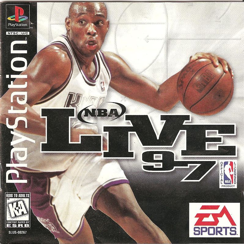 NBA Live 97 box art for Playstation